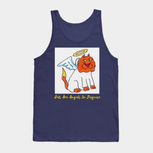 Cats Are Angels in Disguise Tank Top